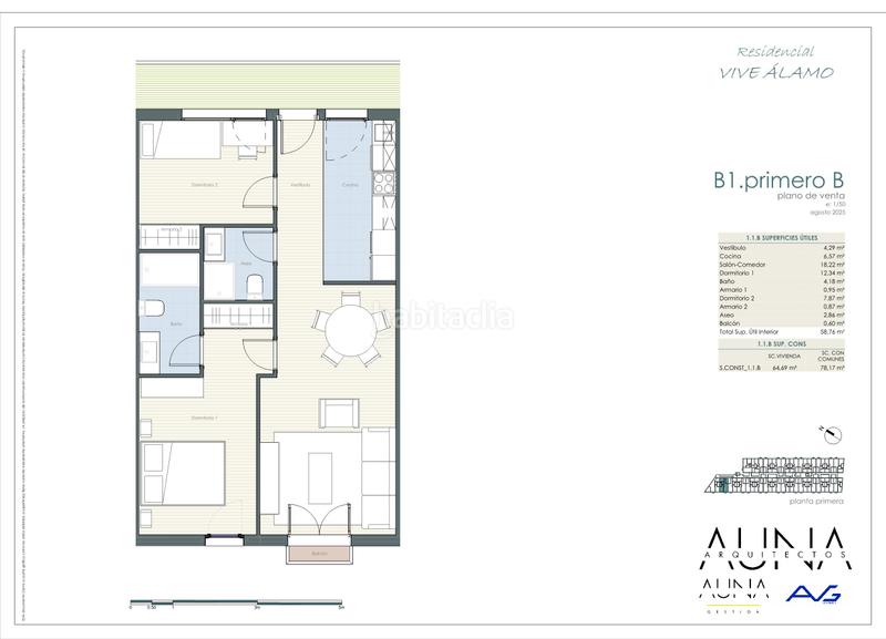 Foto 86287674-ec12-4c2a-9433-76a0f6d92414. Appartamento 64m<sup>2</sup> in calle de las eras altas 2 in Álamo (El)