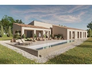 Rural plot in Sant Llorenç des Cardassar. Terreno con planos inminente construcción  en son carrio
