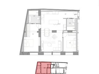 Pis a Centrevila. Piso de obra nueva de 2 dormitorios en venta en vilanova i la ge