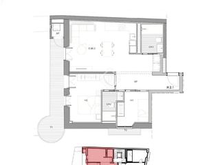 Pis a Centrevila. Piso de obra nueva de 2 dormitorios con 13m terraza en venta en
