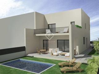 Xalet a La Collada-Sis Camins. Casa unifamiliar pareada de obra nueva de 4 dormitorios, jardín