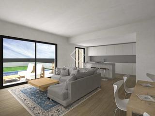 Chalet in La Collada-Sis Camins. Casa unifamiliar pareada de obra nueva de 4 dormitorios, jardn
