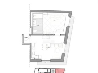 Pis a Centrevila. Piso de obra nueva de 1 dormitorio con 7m terraza en venta en vi