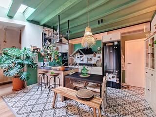 Flat in Centrevila. Ático con un diseño contemporáneo y terraza en venta la rambla p