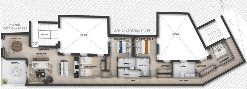 Foto 4ccbab86-a96a-48c2-aef0-101ccd7933da. Flat with heating in Palacio Madrid