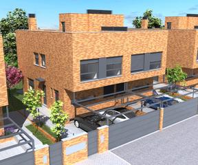 Casa aparellada  Calle tauro. Chalet pareado con amplia parcela en el pau sur de móstoles