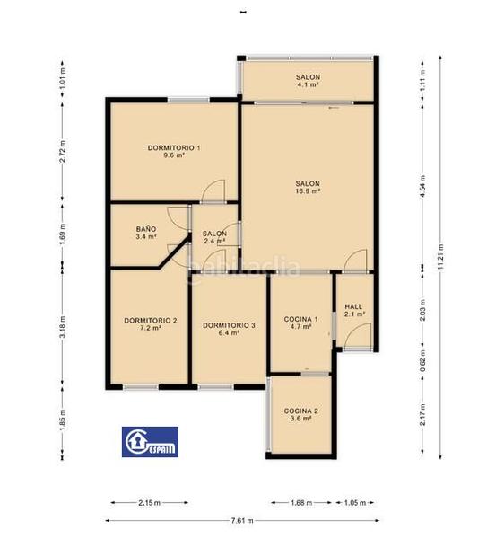 Foto 3b9d993f-0328-4b09-a26b-a1eff6fbdd9e. Piso gespain grupo inmobiliario promociona piso en venta en Madrid