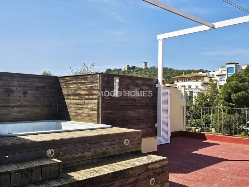 Foto ac0da19a-7a4a-4d55-943d-8d0a4b8c19f8. Àtic amb calefacció aparcament a Son Armadams Palma de Mallorca