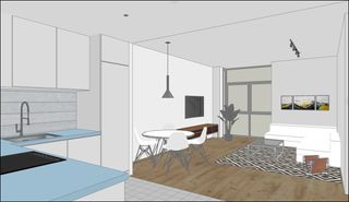 Pis en Calle alvarf��ez de minaya 5. Obra nova