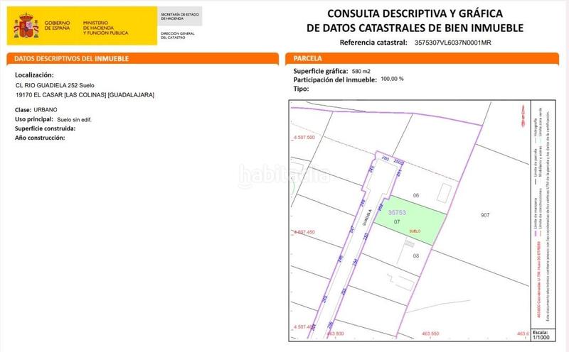 Foto 95bab08c-b7c4-4c23-af62-6865893f129c. Terreno residencial en Casar (El)