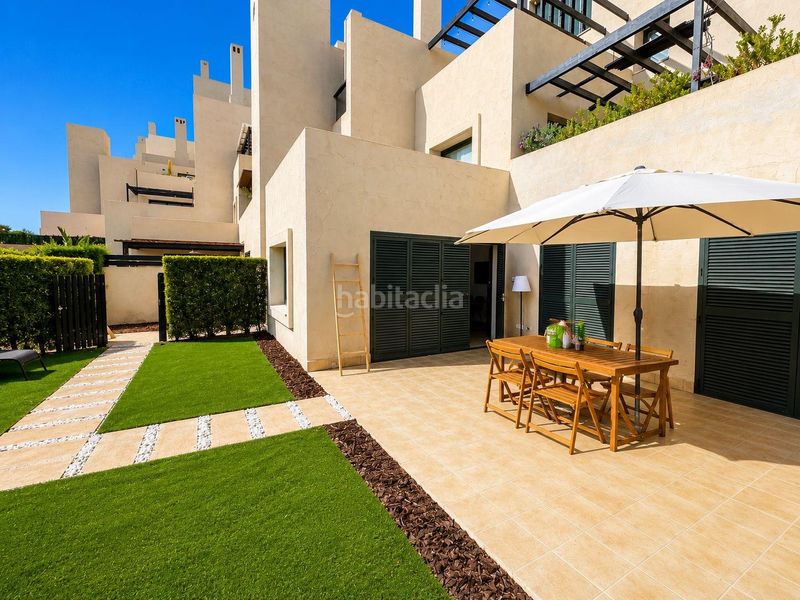 Planta baja  Calle laurel. Magnífica planta baja con jardín y piscina en corvera golf and c