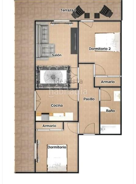 Foto b6db5063-4c2d-47c9-8b46-979ff7ac6b2c. Appartamento in Numancia de la Sagra