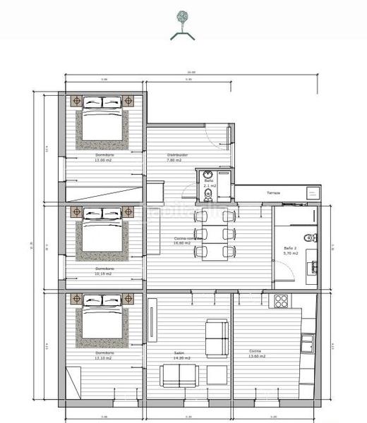 Foto ce65e618-4363-49fc-ae01-c5d76284f293. Affitto appartamento con riscaldamento in St. Pere - Sta. Caterina - El Born Barcelona