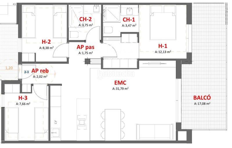 Foto 7b9a6a23-3487-4e9b-8e4c-78172b25759a. Pis amb calefacció a Avinguda Catalunya Palamós