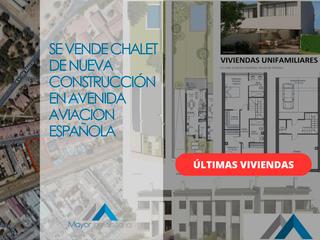 Reihenhaus in Calle de la aviación española 12. Ultimos chalets unifamiliares en construccion. urbanizacion "el