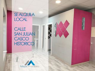 Lloguer Local Comercial a Plaza san julián 2. Local en alquiler casco historico