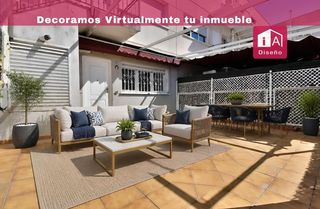 Rez-de-chaussée  Calle del almendro. Zona virgen de loreto  bajo con jardín de 3 habitaciones, 2 baño