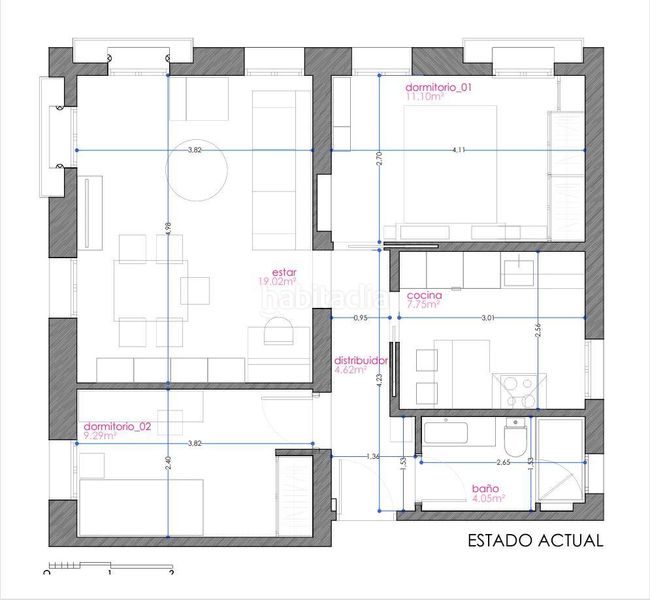Foto 3b4a1b4d-b202-4082-9d8f-fc8e6f39dc52. Piso en Cuatro Caminos - Azca Madrid