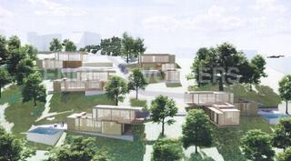 Terreny residencial a Sesoliveres-Pla de la Massa. Venta de solar con proyecto de 5 viviendas unifamiliares indepen