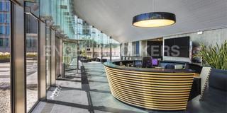 Miete Büro in La Marina del Port. Oficina en edificio torre auditori en sants  montjuïc