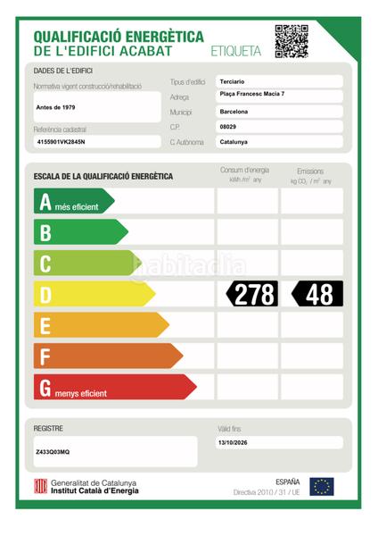 Foto c7aca4a3-b7ce-4bcb-b351-a50f7c0ca088. Rent office space with parking in Barri de les Corts Barcelona