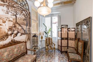 Édifice à Canet de Mar. Palacete modernista de lujo e canet de mar