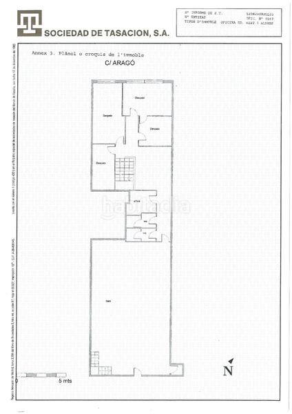 Foto a5b415cd-9508-4b56-acb3-a3de4c35343d. Location bureau avec parking dans Dreta de l´Eixample Barcelona