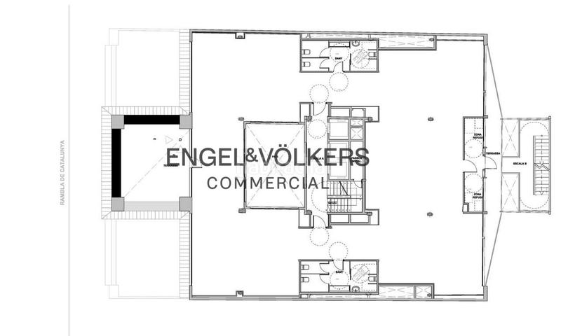 Foto 1396fa6e-0cd1-408a-83b8-d28a54f121d1. Location bureau avec parking dans Dreta de l´Eixample Barcelona