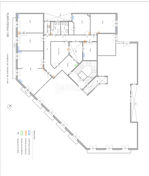 Foto 1ec26ff2-8955-421f-852b-a4148c0f1b2c. Location bureau avec chauffage dans Dreta de l´Eixample Barcelona