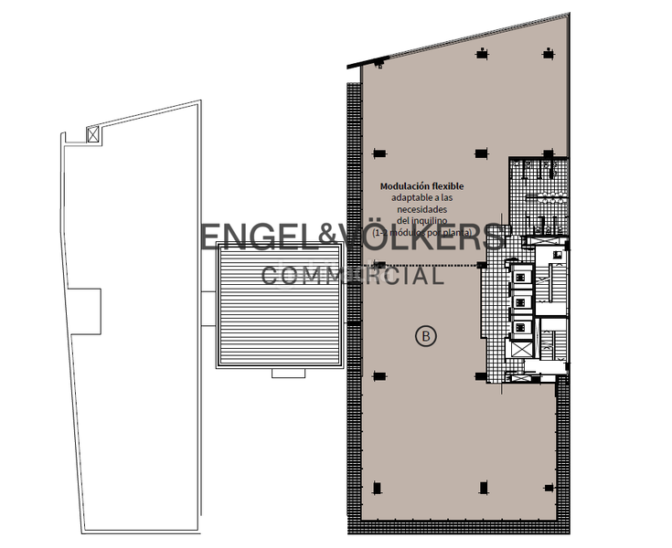 Foto c3b756aa-2e4b-4f3b-b1e0-21c22ebd3f11. Alquiler oficina luminosa oficina implantada en el corazón de 22 con amenities en Barcelona
