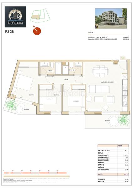 Foto bed340ca-4038-48da-b04f-eecd6f8f9cf0. Pis 93m<sup>2</sup> a plaza josé de espronceda 5 a Ensanche Alcalá de Henares