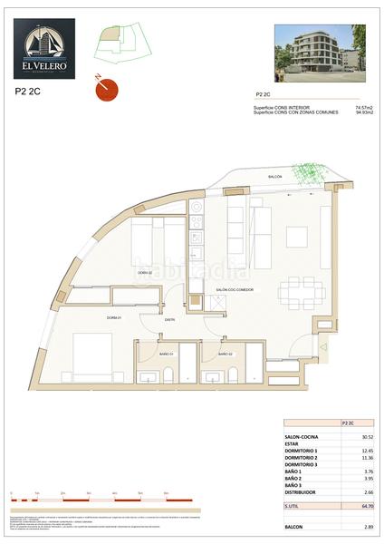 Foto 53111162-bc90-4255-aa20-e5bbcce76904. Pis 94m<sup>2</sup> a plaza josé de espronceda 5 a Ensanche Alcalá de Henares