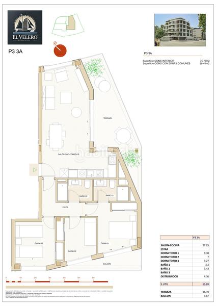Foto 191d7c59-2774-410a-8dc4-f7cef0ba6c3b. Appartement 96m<sup>2</sup> dans plaza josé de espronceda 5 dans Ensanche Alcalá de Henares