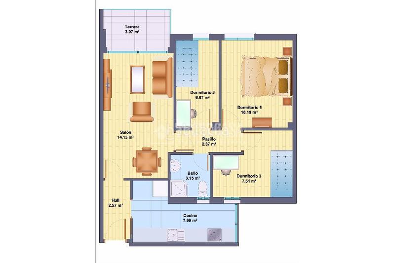 Foto 8ebf0b42-12ea-4eb2-8e90-431d9376cb7f. Appartement avec chauffage dans Zarzaquemada Leganés