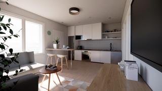 Pis  Calle san claudio. Vivienda a estrenar de dos habitaciones en san claudio