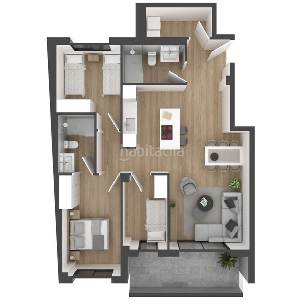 Foto 168eaaaf-ee53-4509-ba98-539fc0fde419. Flat 85m<sup>2</sup> in carrer de la indústria 7 in Caputxins-Ambulatori Vic