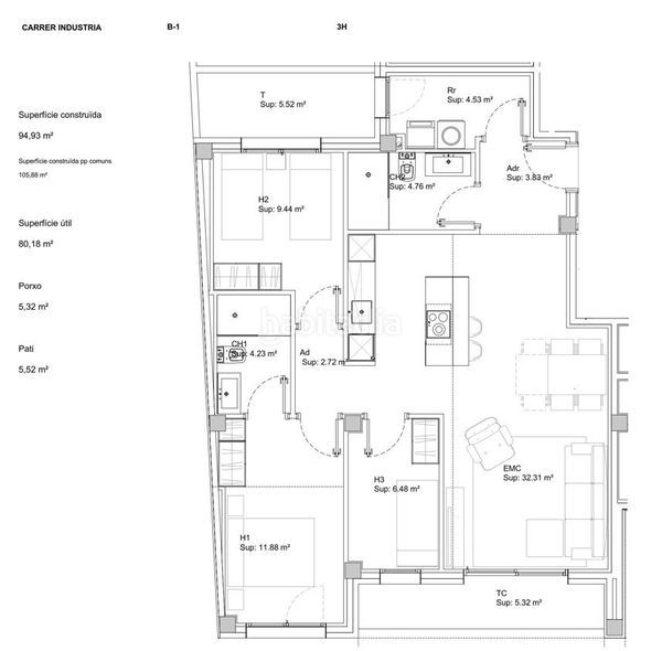 Foto 016eeac8-6623-4705-8eaf-27f9daf0c869. Pis amb calefacció aparcament a Caputxins-Ambulatori Vic