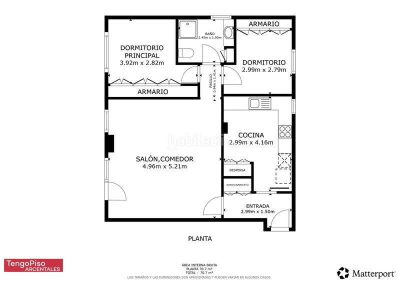 Foto e908c6cb-418f-4d1c-9e81-33a49d4befe9. Pis amb calefacció aparcament a Canillejas Madrid