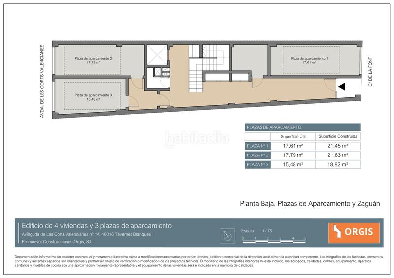 Foto d93013c1-d4f1-4e8a-9e14-e709dbf92239. Posto auto 17m<sup>2</sup> in avinguda de les corts valencianes 14 in Tavernes Blanques