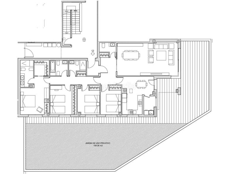 Foto 6e59d254-0cf4-4d3b-83f5-64dbcf3a0e10. Alquiler planta baja exclusiva vivienda en planta baja con jardín privado en Madrid