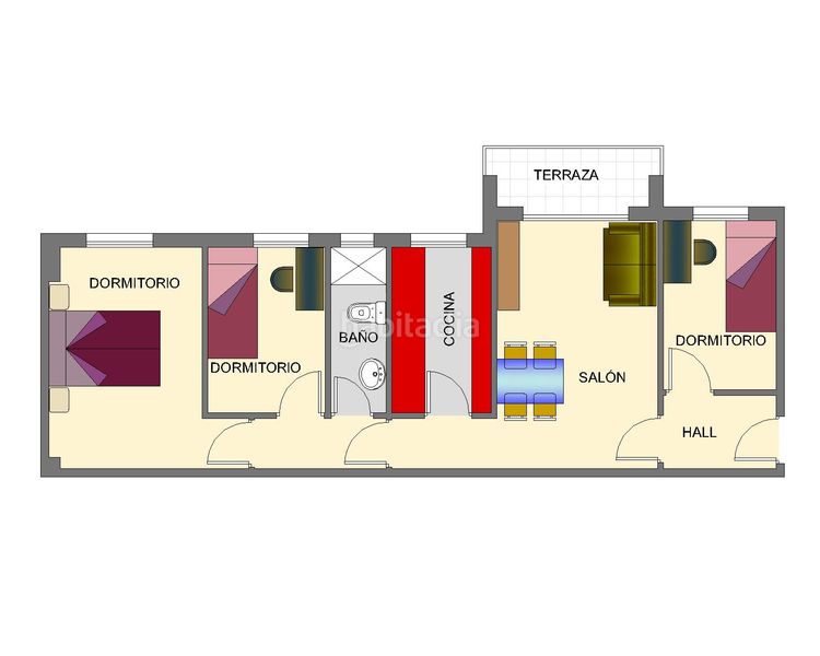 Foto 27d0e62b-f2b0-4310-a760-6ea5ece9bca2. Pis amb calefacció a Valderas-Los Castillos Alcorcón