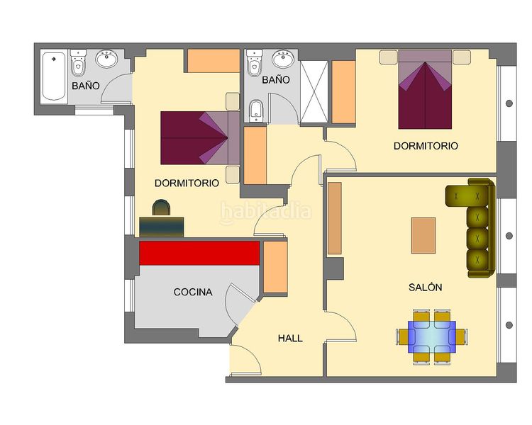 Foto bcd44805-a3df-4c04-a2a0-d8754dd5075b. Appartement avec chauffage parking dans Zona Renfe Alcorcón