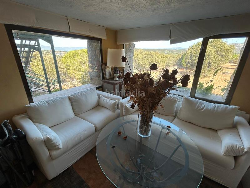 Foto 283864f4-1477-467f-8482-f74150050589. Chalet with fireplace heating pool in La Berzosilla Torrelodones