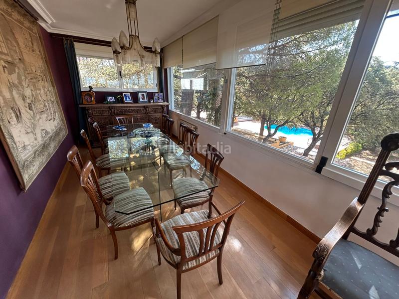 Foto 75612929-f83b-4781-976a-8a749be8b036. Chalet with fireplace heating pool in La Berzosilla Torrelodones