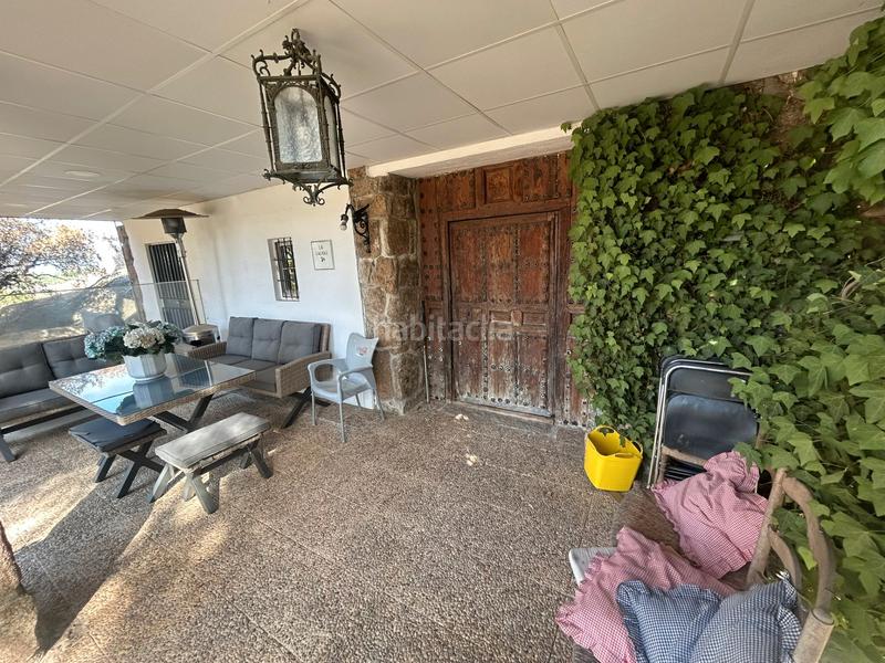 Foto cb9e95ff-bdae-4cfa-b8cc-38aa53dc2f7d. Chalet with fireplace heating pool in La Berzosilla Torrelodones