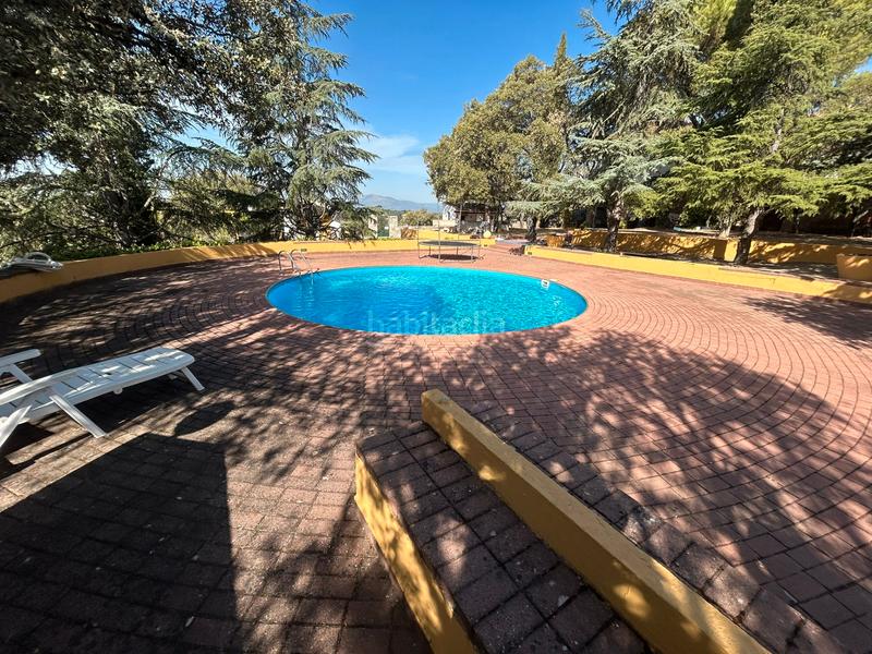 Foto da00db6c-97e6-4b17-920b-848a79dfc98f. Chalet with fireplace heating pool in La Berzosilla Torrelodones