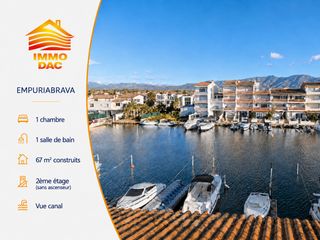 Appartement in Port Banyuls - Port Alegre - Port Empordà. Apartamento luminoso con vista al canal en una zona privilegiada