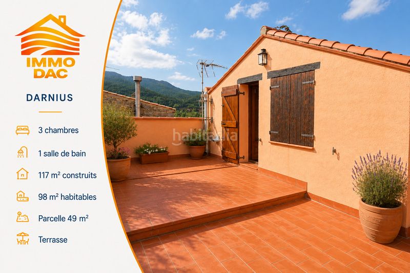 Foto ec70b6cc-70d1-4732-a328-fe341236074d. Casa adossada amb calefacció a Darnius