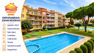 Apartament  Gran reserva. Apartamento reformado con licencia turística y garaje en empuria