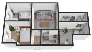 Pis a San Diego. Piso 2 habitaciones en nueva numancia